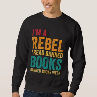 Moletom Eu Sou Um Rebelde Eu Leio Livros Proibidos Dia do