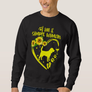Moletom Eu Sou Um Simples Cão De Febre Do Coração