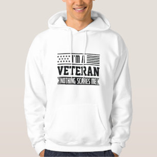 Moletom Eu sou um veterano nada me assusta