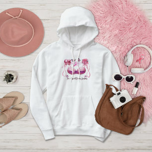 Moletom Eu sou uma fita rosa de sobrevivência com câncer d