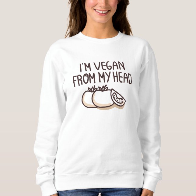 Moletom Eu sou Vegan (Frente)