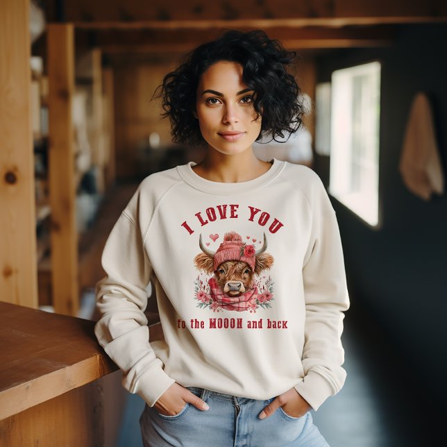 Moletom Eu Te Amo Na Lua E Volta (Criador carregado)