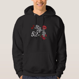 Moletom Eu Tenho 52 Mais 1 Dedo do Meio Caveira Engraçado