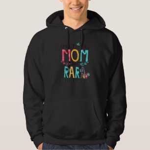 Moletom Eu Tenho Dois Títulos Mãe E Rara Colorida Mães Da