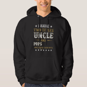 Moletom Eu Tenho Dois Títulos Tio E Pop E Eu Os Arogo B