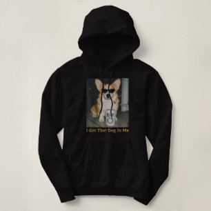 Moletom Eu Tenho Esse Cachorro Em Mim Piada Corgi Meme Cor