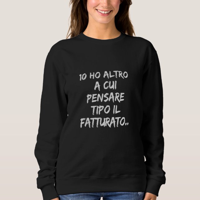 MOLETOM EU TENHO OUTRO PARA PENSAR COMO A RECEITA (Frente)