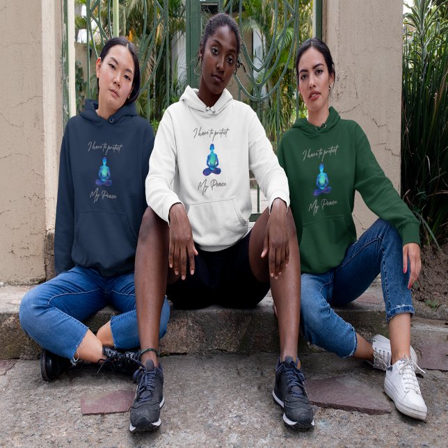 Moletom Eu Tenho Que Proteger A Minha Paz (Criador carregado)