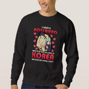 Moletom Eu Tenho Um Namorado Que É O Meu Bias Kpop Kdrama 