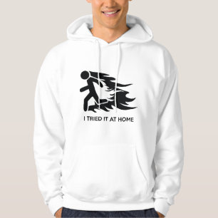 Moletom Eu Tentei Em Casa