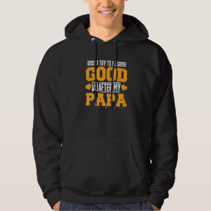 Moletom Eu Tento Ser Bom Mas Eu Tomo Atrás Da Minha Famíli