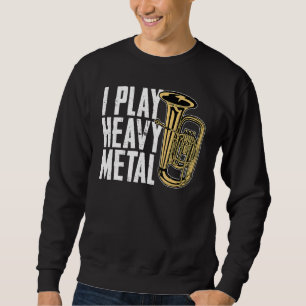 Moletom Eu Toco Baritão Chifre Francês de Metal Pesado Mar