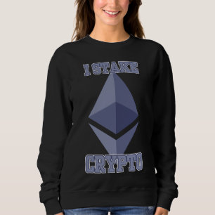 Moletom Eu tomo Cripto Quiet Power Blockchain Builds