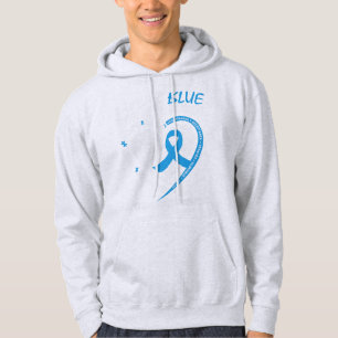 Moletom Eu visto azul para o meu primo porque a luta do me