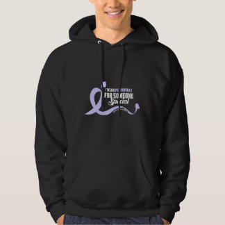 Moletom Eu Visto Fita de Consciência do Cancer de Estômago