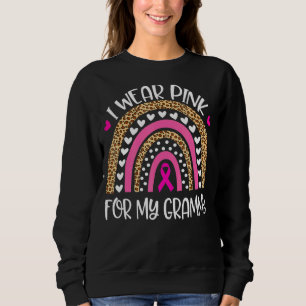 Moletom Eu Visto Rosa Para O Meu Grammy Fam De Leopardo Ra
