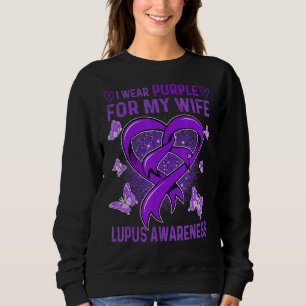 Moletom Eu Visto Roxo Para A Minha Esposa Sensibilização P