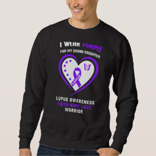 Moletom Eu Visto Roxo Para Minha Filha Lupus Awarene