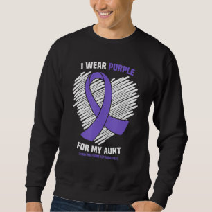 Moletom Eu Visto Roxo Para Minha Tia Chiari Malformation A