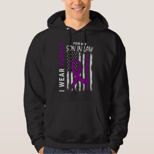 Moletom Eu Visto Roxo Para O Meu Filho Na Consciência Da E