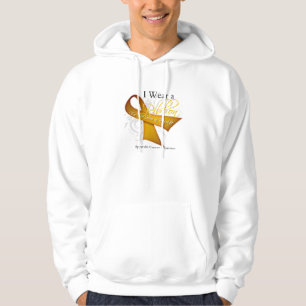Moletom Eu visto uma fita para meu herói - cancer do