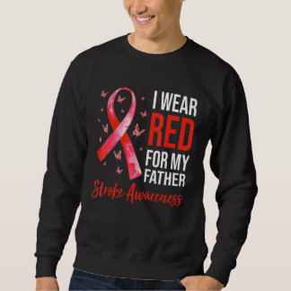 Moletom Eu Visto Vermelho Por Meu Pai Causar Sobrevivência