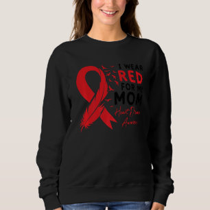Moletom Eu Visto Vermelho Por Minha Mãe Cartão De Consciên