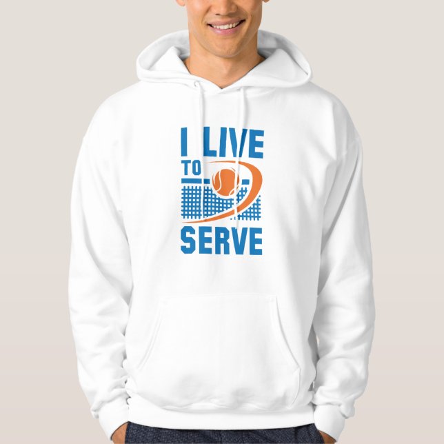 Moletom Eu Vivo Para Servir (Frente)