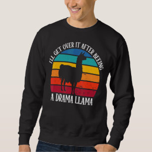 Moletom Eu vou superar isso depois de ser um Drama Llama