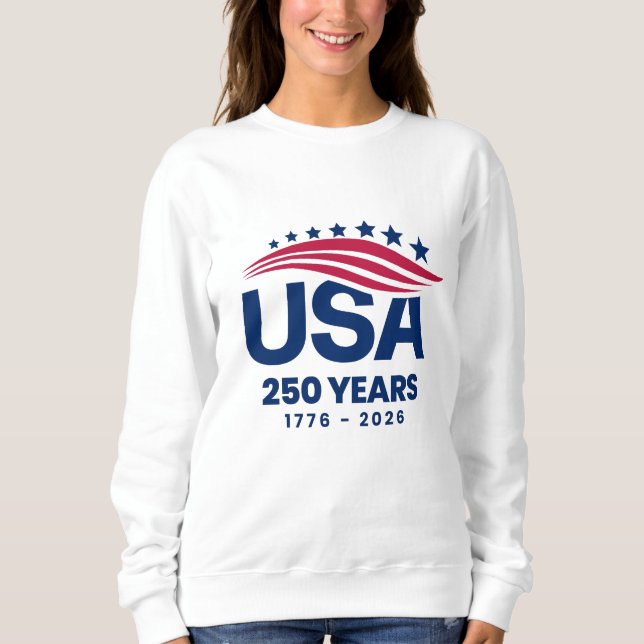 Moletom EUA 250 Anos (Frente)