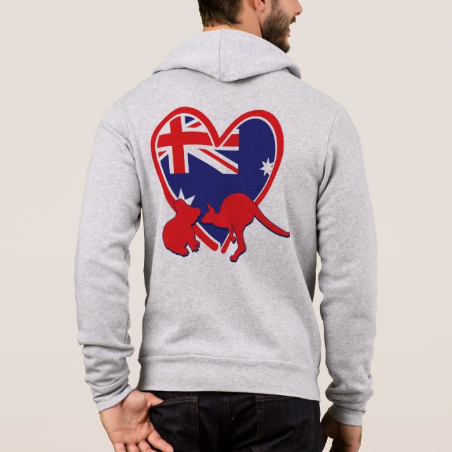 Moletom EUA---Austrália-Amor (Verso)