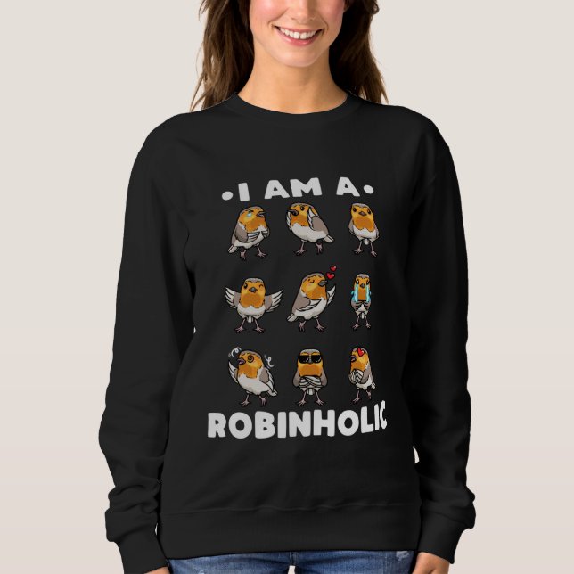 Moletom European Robin Bird Robinholic (Frente)