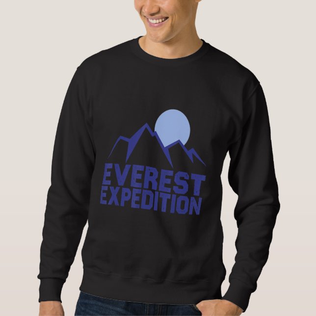 Moletom Everest Expeditions Mountain Exploration Adventure (Frente)