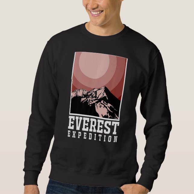 Moletom Everest Expeditions Mountain Exploration Adventure (Frente)