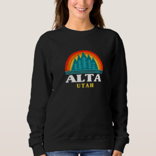 Moletom Evergreen Sunset Alta Forest Utah Woods Nature