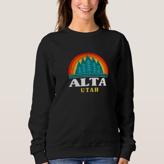 Moletom Evergreen Sunset Alta Forest Utah Woods Nature (Frente)