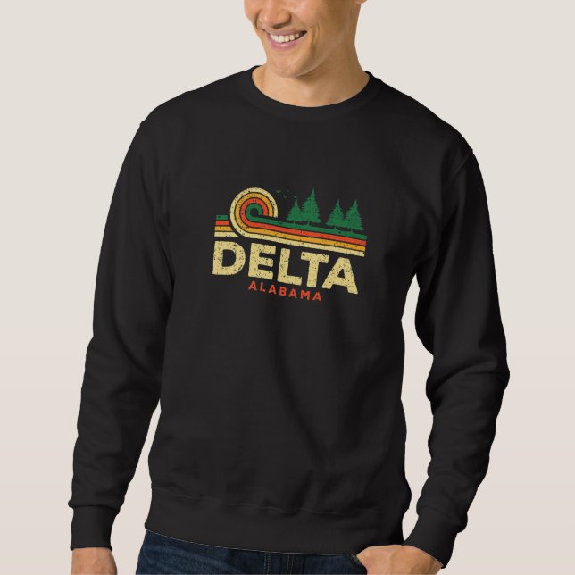 Moletom Evergreen Sunset Delta Forest Alabama Woods Nature (Frente)