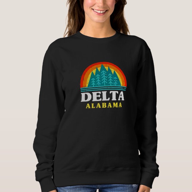 Moletom Evergreen Sunset Delta Forest Alabama Woods Nature (Frente)