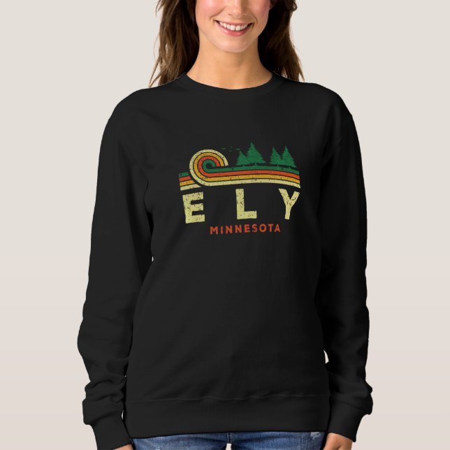 Moletom Evergreen Sunset Ely Forest Minnesota Woods Nature (Frente)