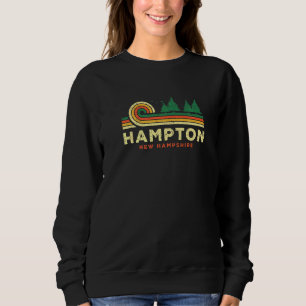 Moletom Evergreen Sunset Hampton Forest New Hampshire Wood