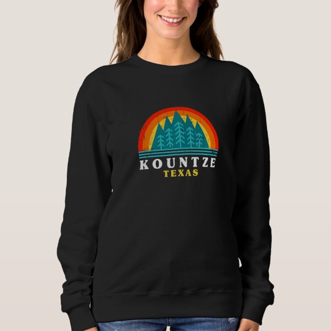 Moletom Evergreen Sunset Kountze Forest Texas Woods Nature (Frente)