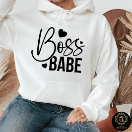 Moletom Everyday Casual Hoodie – Boss Babe 