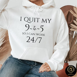 Moletom Everyday Casual Hoodie – Quit 9 to 5
