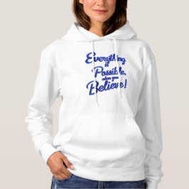 Moletom "Everyday Essentials: Soft White Hoodie for Women"
