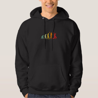 Moletom Evolução do Críquete Humano Feminino Críquete Retr
