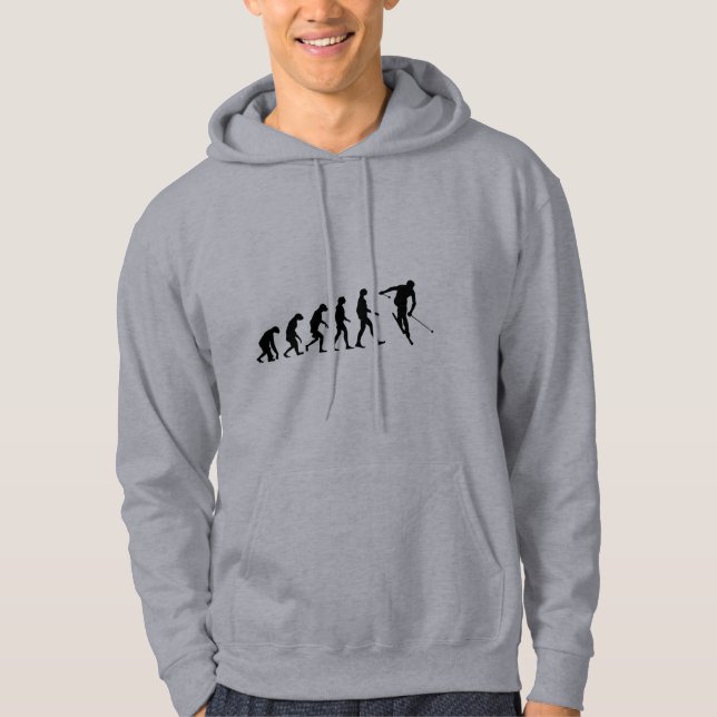 Moletom Evolução do esqui (Frente)