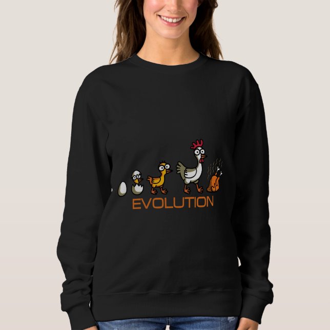 Moletom Evolução do frango (Frente)
