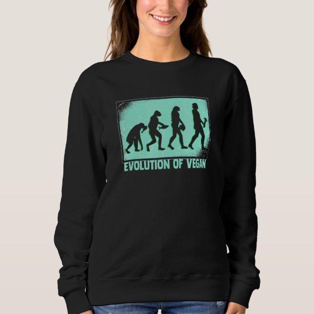 Moletom Evolução Do Vegan (Frente)