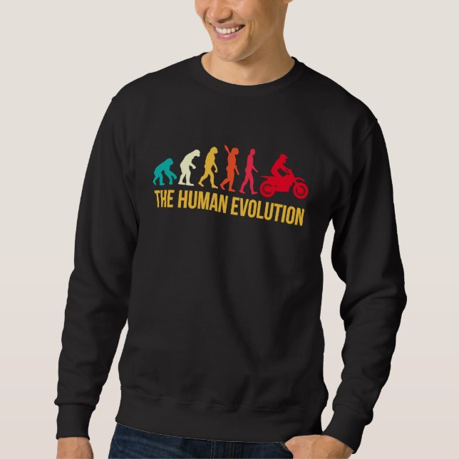 Moletom Evolution Graphic Dirt Biker Motorcycle Enduro Mot (Frente)
