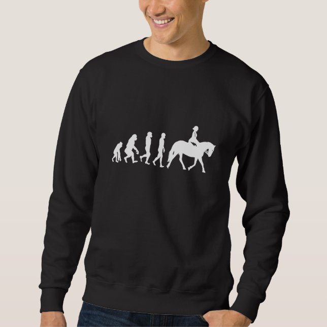 Moletom Evolution Rider Horse Esporte Equestre (Frente)
